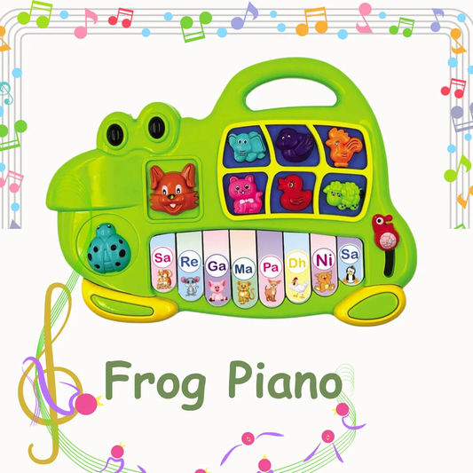 Musical Frog Piano Toy