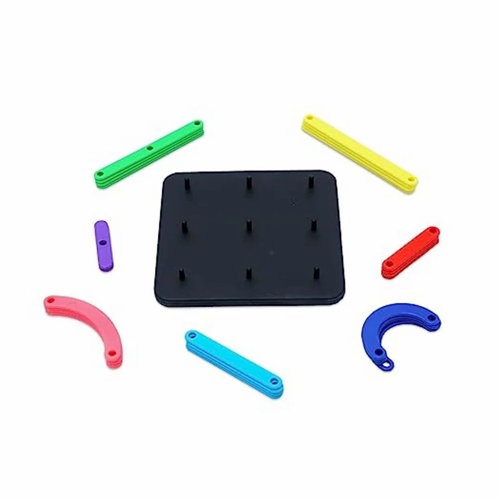 Multicolor Plastic Blocks Kids Puzzle, For Playschool