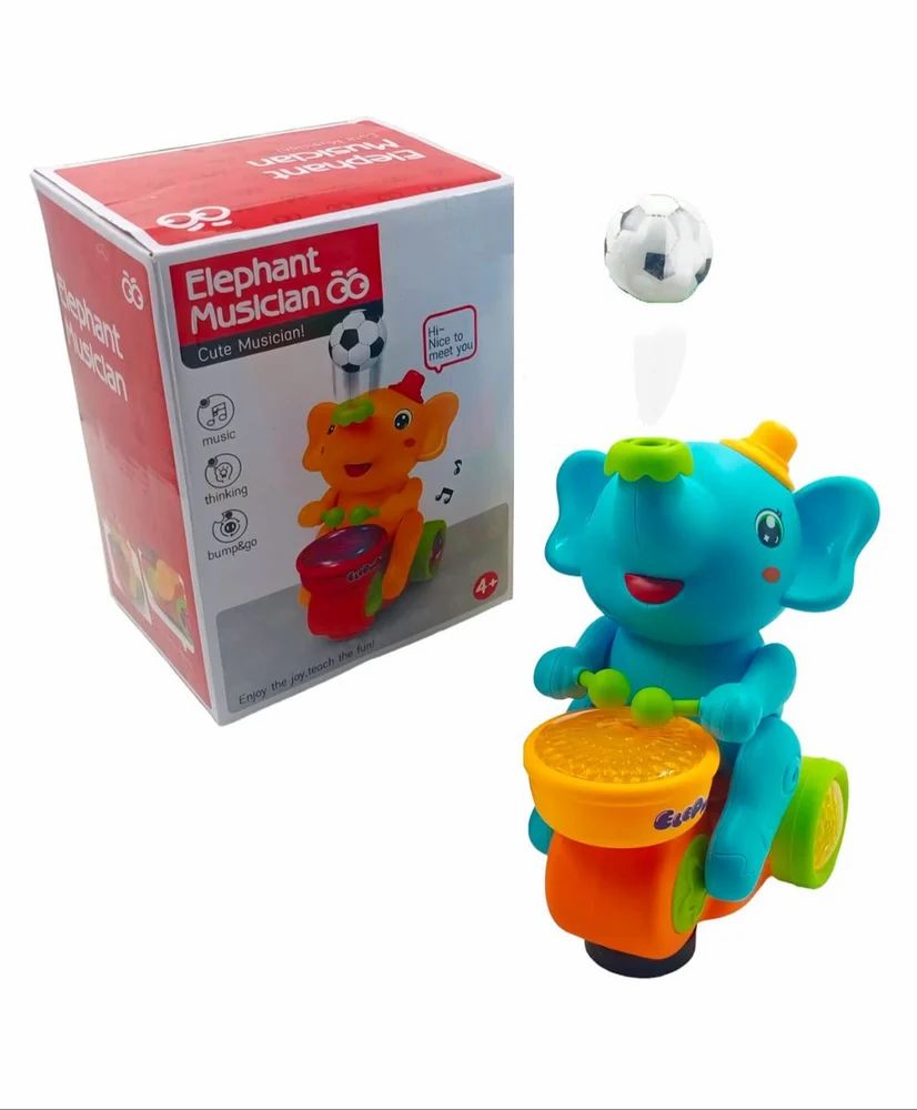 Elephant Drumer Toy