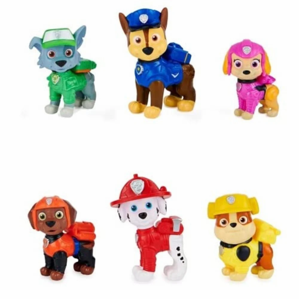 Multicolor Plastic Paw Patrol Toys Set, For School/Play School, Size: Small