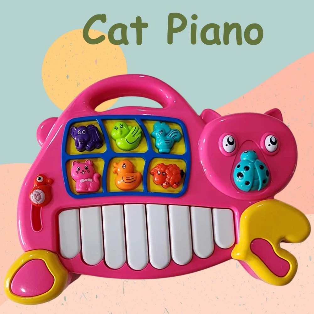 Musical Cat Piano Toy