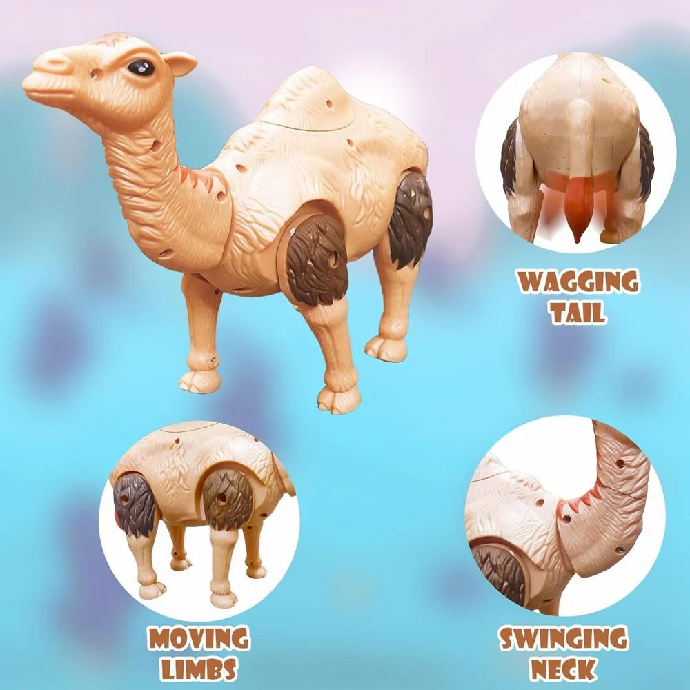 Plastic ELECTRIC FUN CAMEL TOY, For Amusement Park