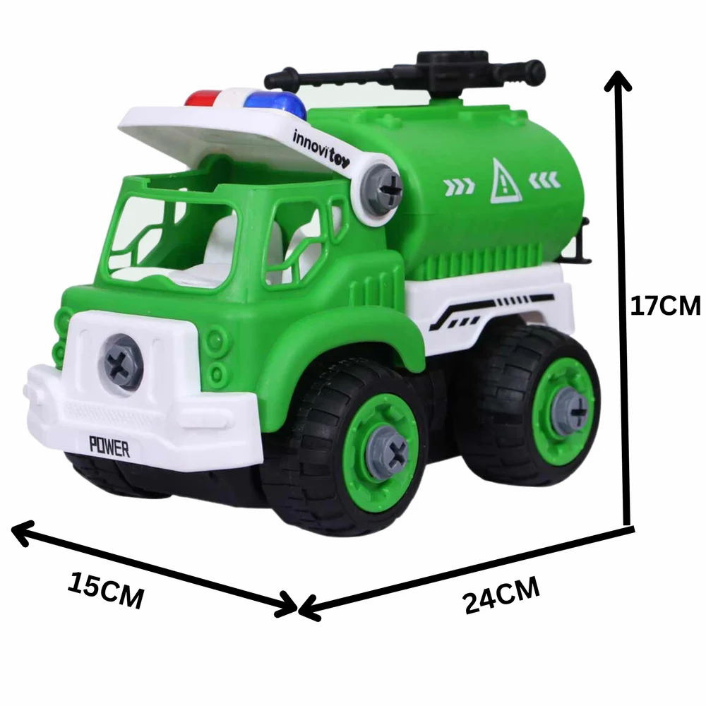 Fire Truck Plastic Toy