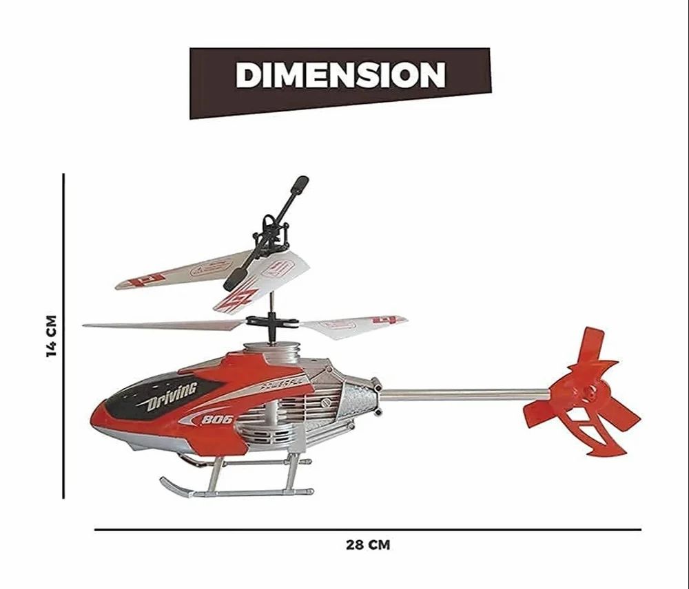 Multicolor Kids Remote Control Helicopter