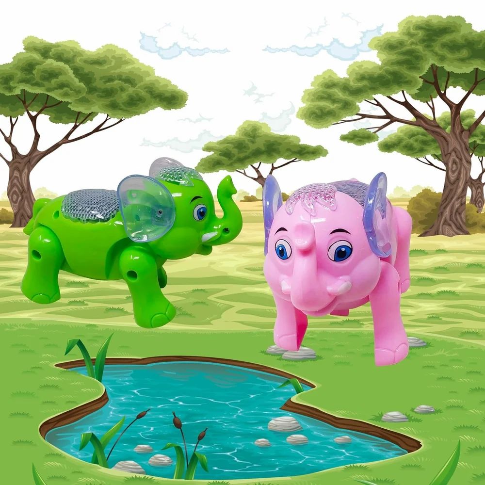 Plastic Elephant Toy