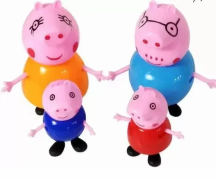 Plastic Peppapig family set for kids